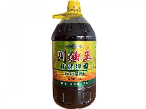 小榨纯香非转基因菜籽油 5升